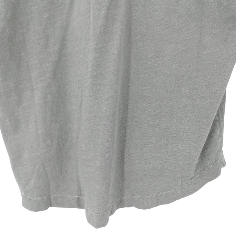 Buck Mason V-neck Slub Curved Hem T-Shirt Size S New NWT Green Short Sleeve - Picture 9 of 11